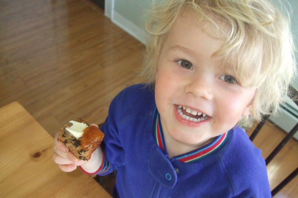 Ben's birthday 2011/Everyday Apple-carrot muffins