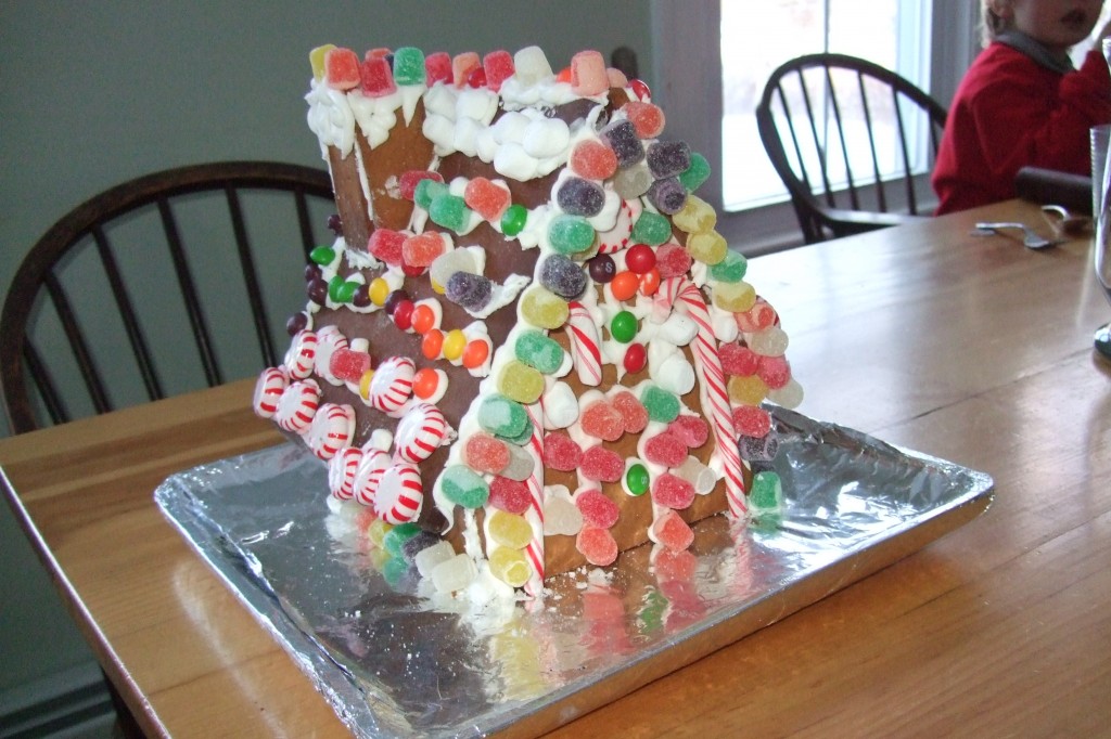 the gingerbread house